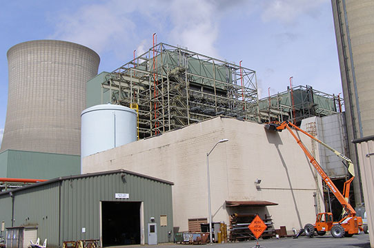 PPL nuclear power plant masonry photo